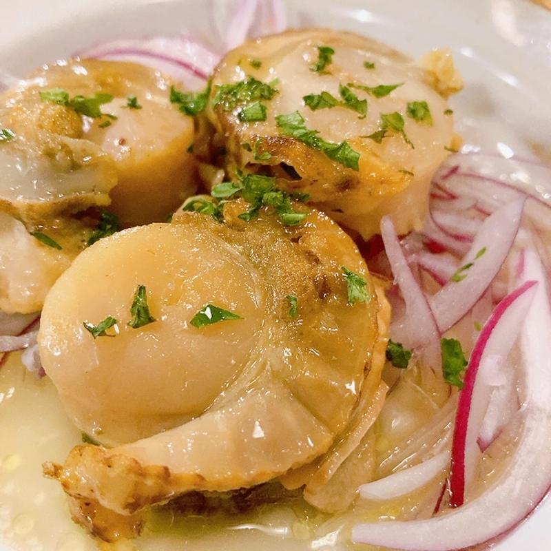 北海道産ホタテのコンフィ(BIER LOVEN)