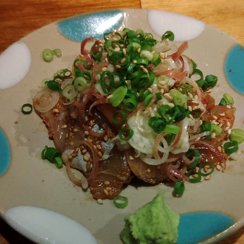 鮮魚のなめろう(サカナバル コラーレ)