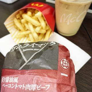 炙り醤油風 ベーコントマト肉厚ビーフ セット(マクドナルド 恵比寿駅前店 （McDonalds）)