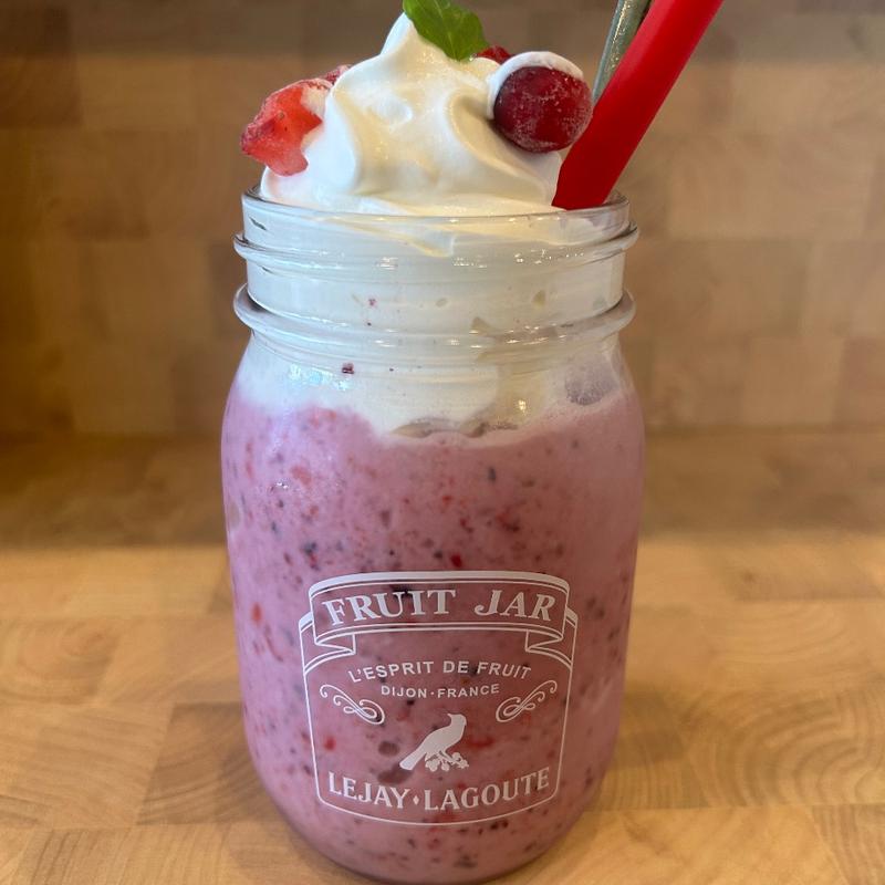 ベリーベリーヨーグルトスムージー(Hawaiian Cafe 魔法のパンケーキ ブランチ松井山手店)