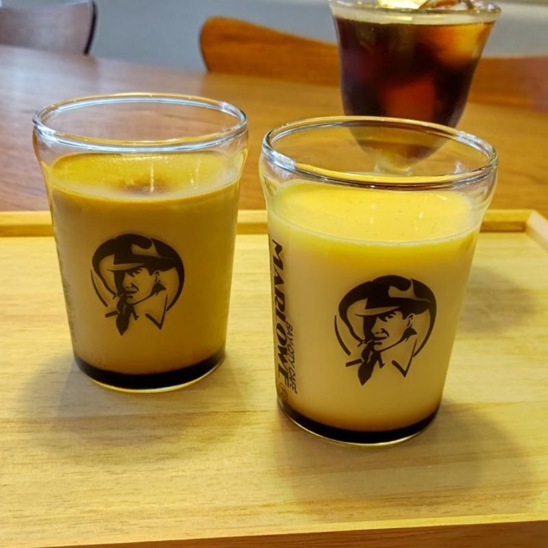 カスタードプリン、エスプレッソプリン(マーロウ西武池袋店)