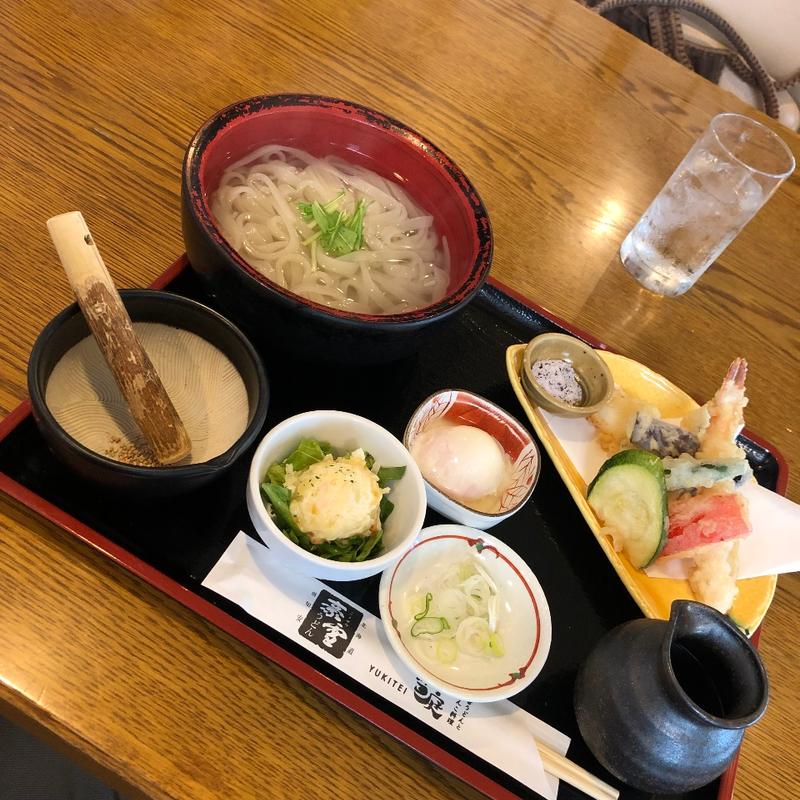 釜揚げ天うどん(バロン )