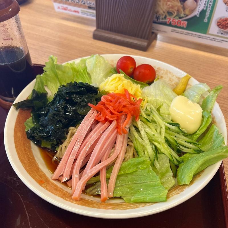 冷やし中華(山田うどん食堂 指扇店)