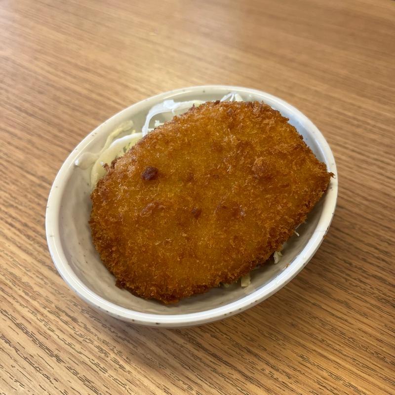 無料野菜コロッケ(山田うどん食堂 指扇店)