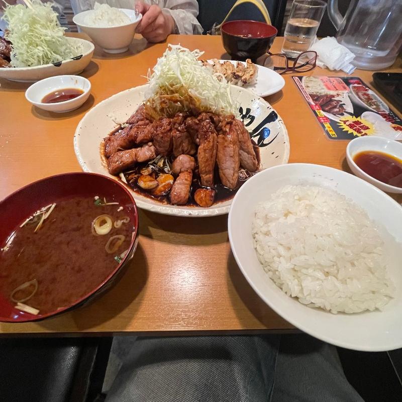 四日市セット(ちゃん 四日市店 （トンテキ屋 ちゃん）)