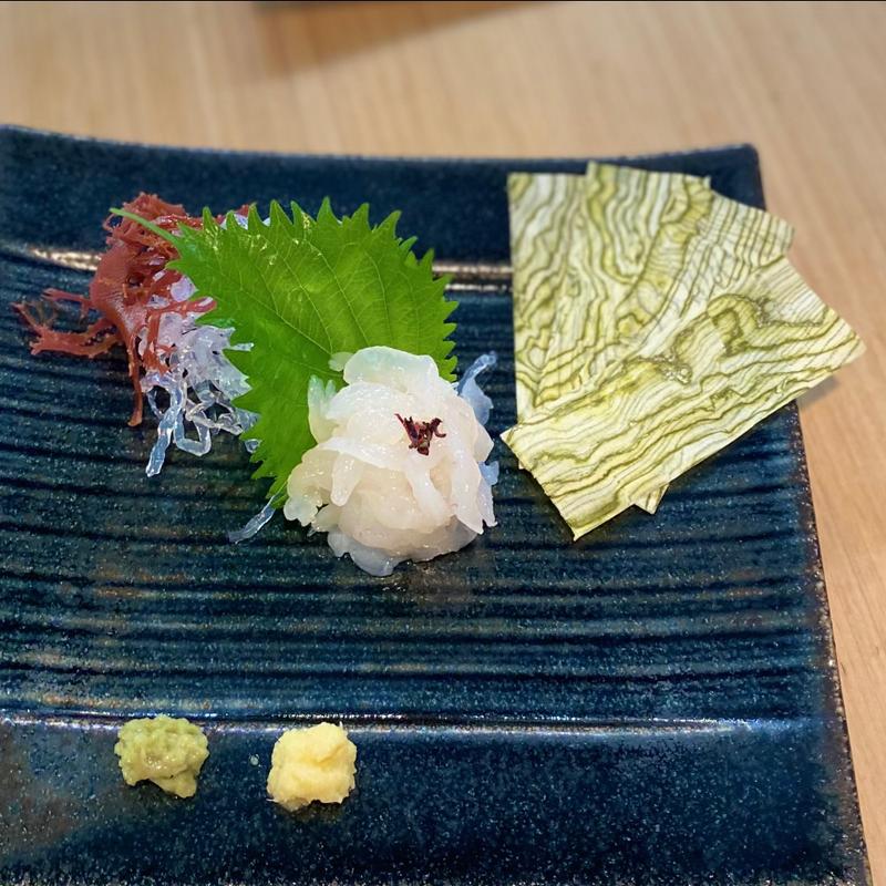 白えび 刺身(北陸鮨きときと | 東小金井)