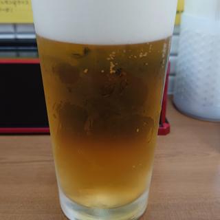 生ビール中(大阪餃子専門店よしこ 青物横丁店)