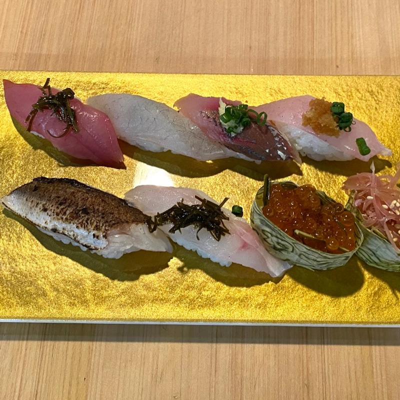 厳選きときと8貫握り(北陸鮨きときと | 東小金井)