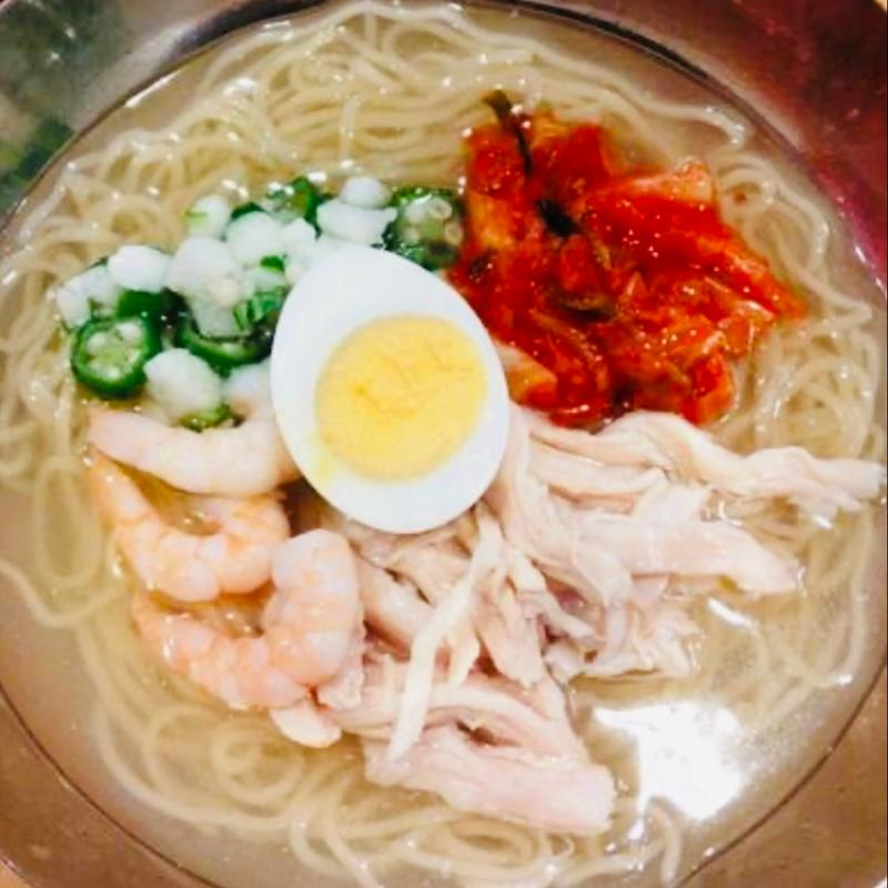 海老と蒸し鶏の冷麺(ガスト 栄中野店 )