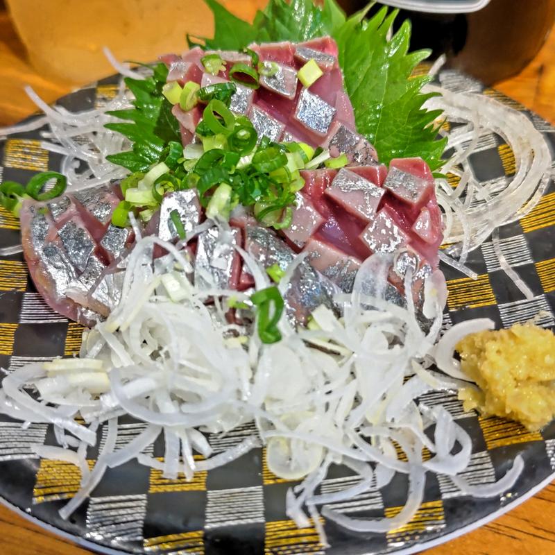 真アジ(みなと刺身専門店)