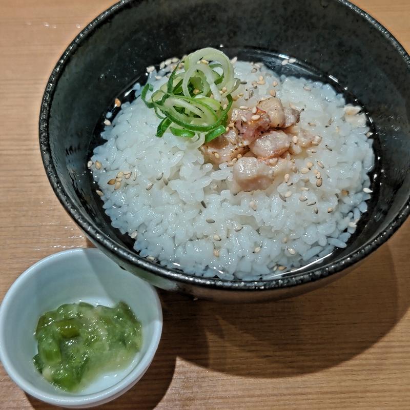 金目鯛茶漬け(金目鯛らぁ麺　鳳仙花)