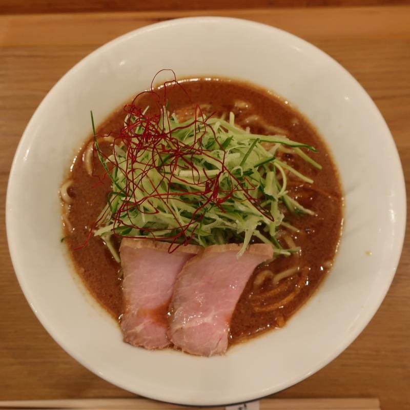 江戸甘味噌の冷やし麺(麺や七彩)