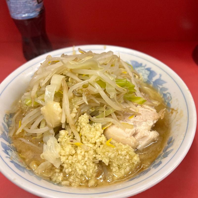 少なめラーメン(ラーメン二郎 ひばりヶ丘駅前店 （らーめんじろう）)