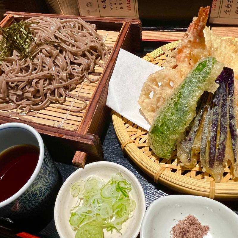 天せいろ蕎麦(蕎麦と炙り焼き 奥 いずも)