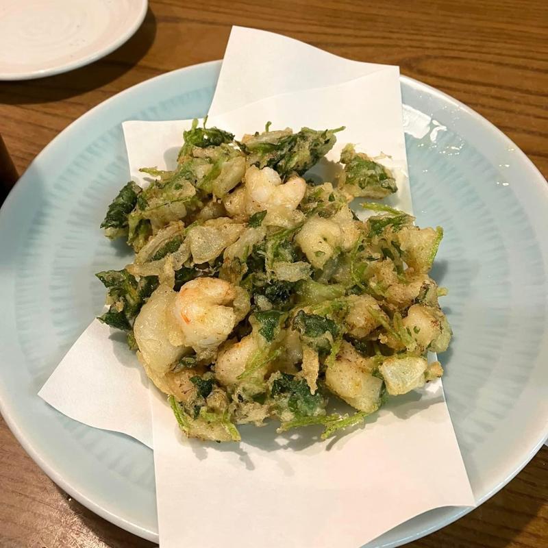 かき揚げ(天ぷら 中山)