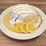 レモンヨーグルトクリームのパンケーキ