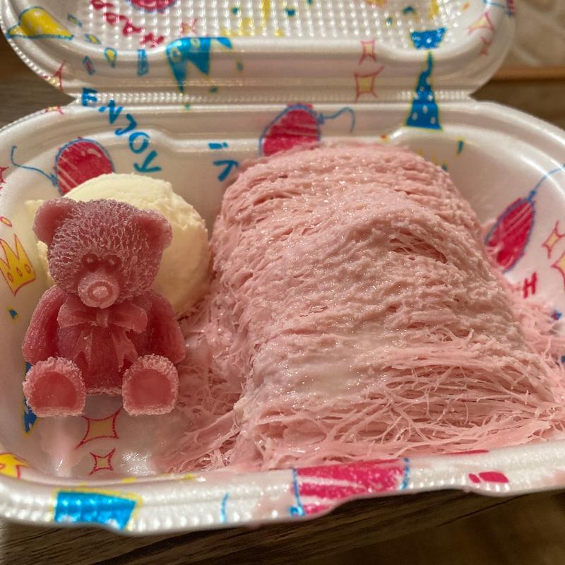 くまピンス　いちご味(ゆくれ実)