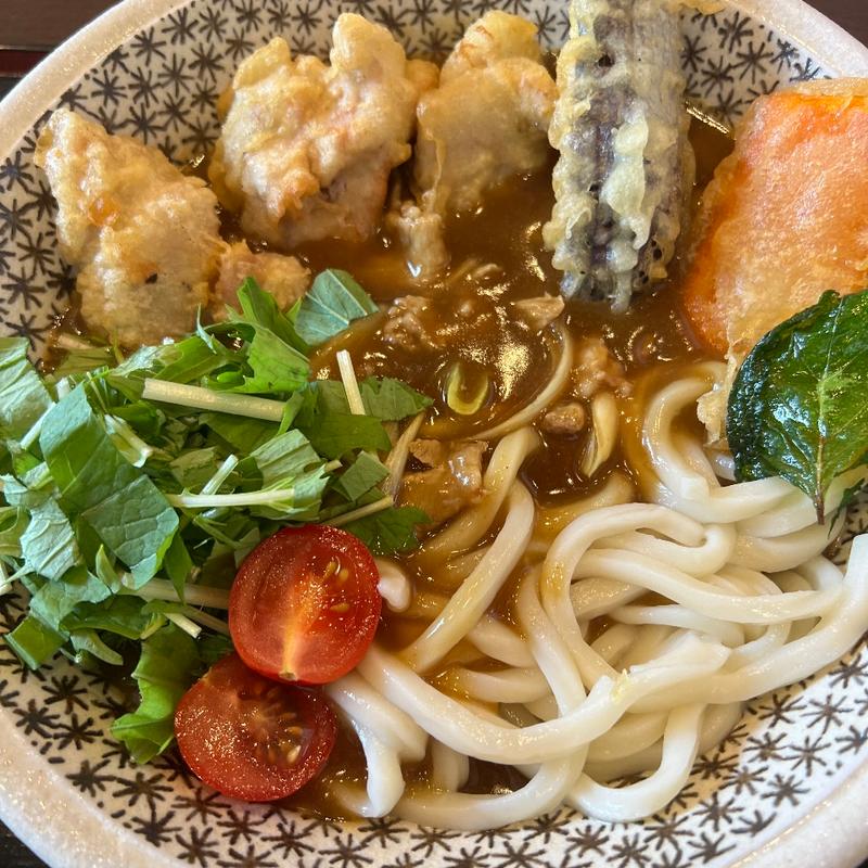 カレーうどん(うどん家族 小進庵)
