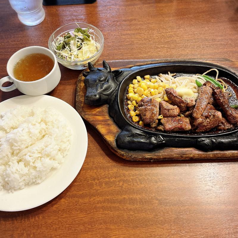 ランチカットステーキ(ステーキのくいしんぼ 中目黒店 )