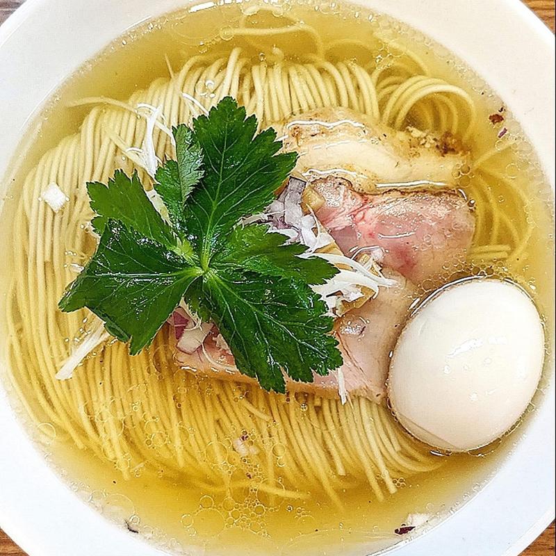 特製白中華そば 大盛(中華そば心)