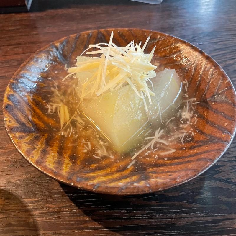 冬瓜のカニ身あんかけ(ニコノスタンド)