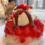 苺のショートケーキ(ボンヌ カフェ 十条店 （Bonnel Cafe）)