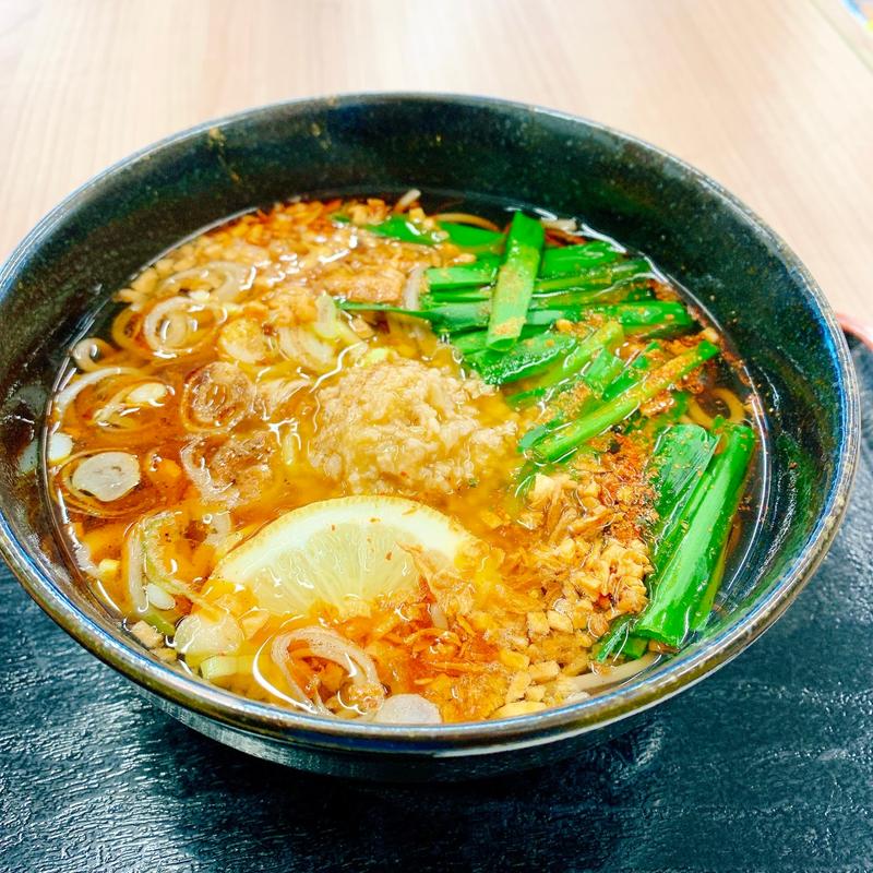 風林火山(ニラそば)(境川パーキングエリア(下り線)スナックコーナー )