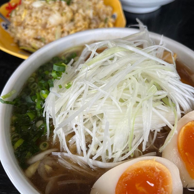 ラーメン (しょうゆ)＋ネギ(ラーメンの音むら 石狩店 )