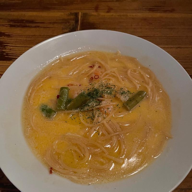 迷った時は、エビ・アスパラスパ(夢街道 東金井店 )