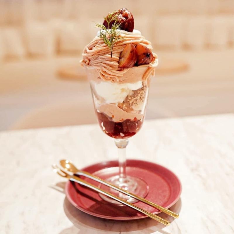 モンブランパフェ(emmy cafe)