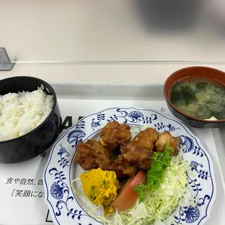 時計台定食（ザンギ）(札幌市役所地下食堂)