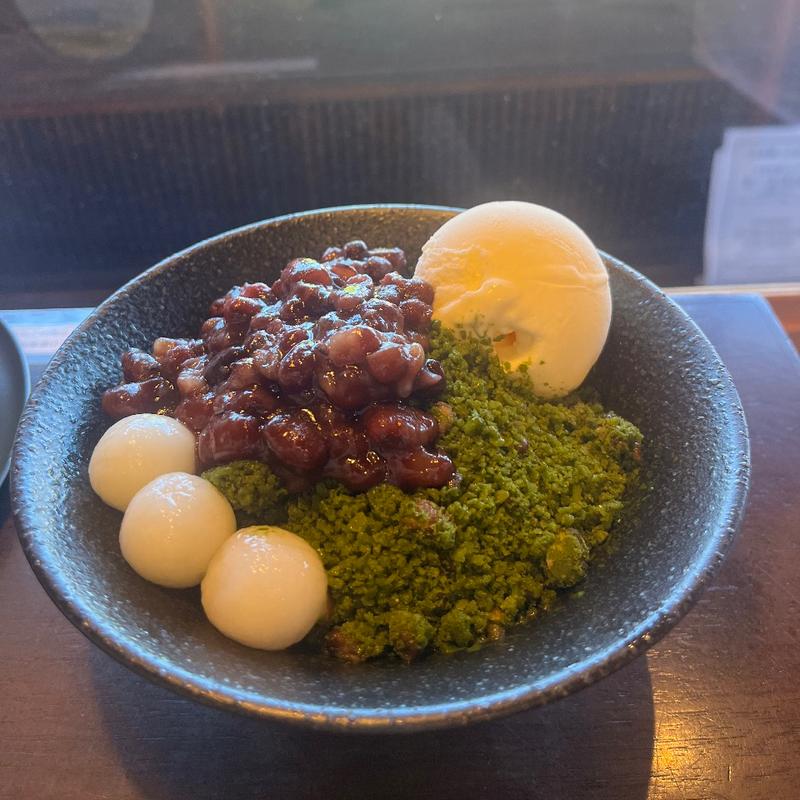 抹茶かき氷(波結 （hayuwa）)