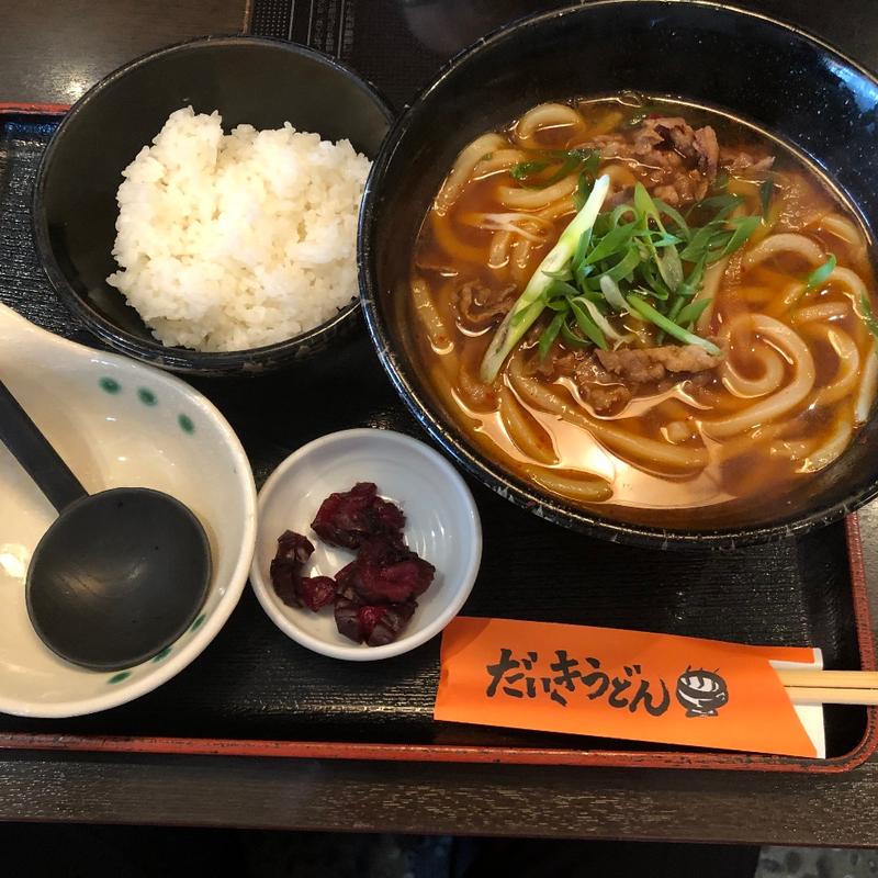 うどん(だいきうどん瓜破店)