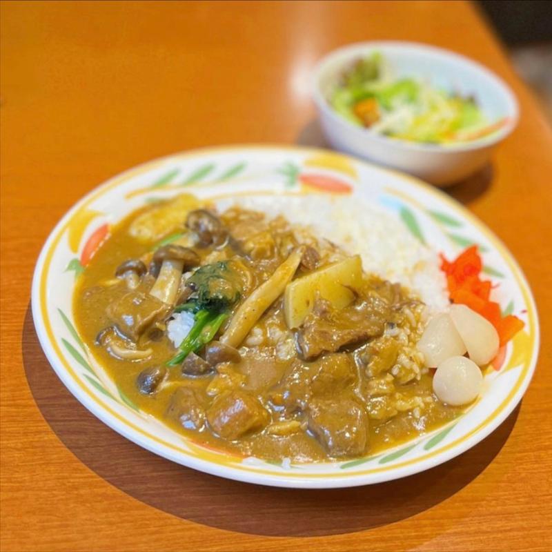 カレーランチ(ちいさなフライパン)