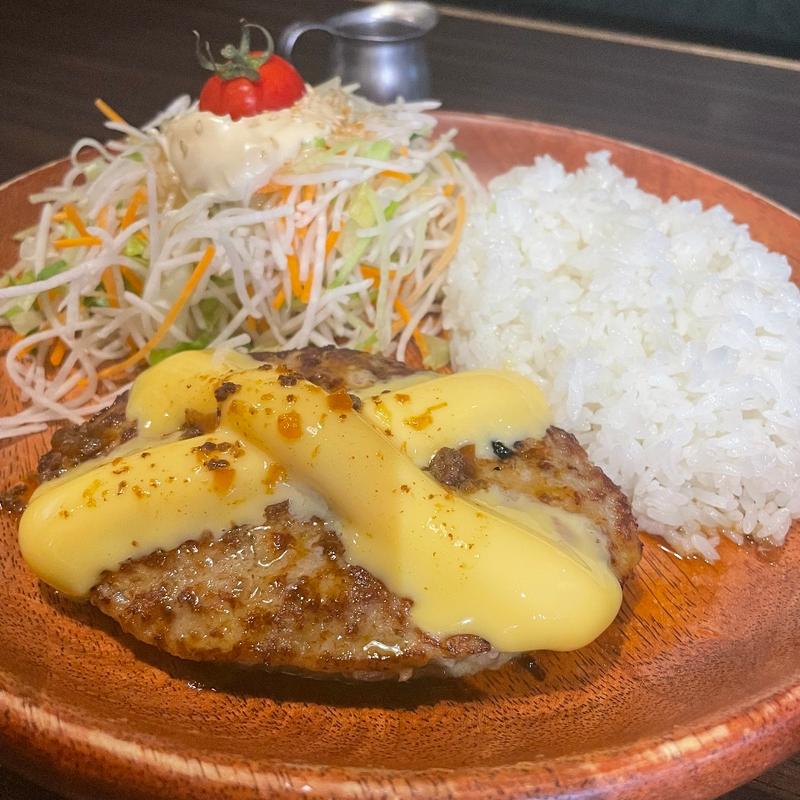 チーズバーグディッシュ150g(びっくりドンキー 北花田店)