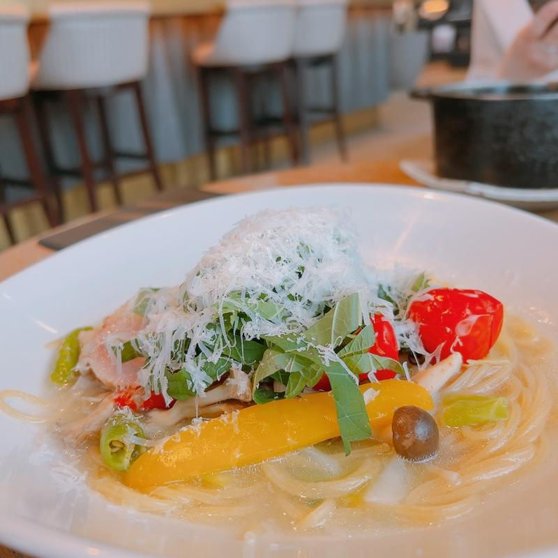 12品目の野菜スパゲティ(京都モダンテラス )