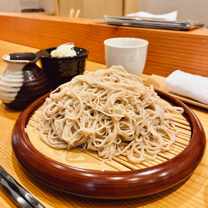ざるそば(浜町 かねこ)