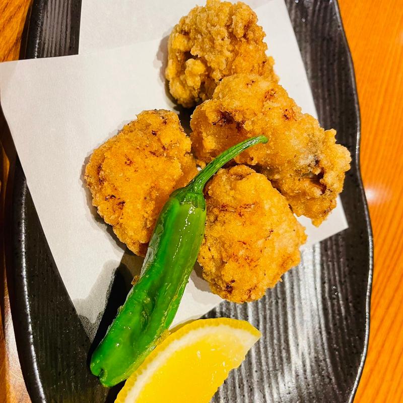 河豚の唐揚げ(魚鮮水産 アイスタ新山口店 （ウオセンスイサン）)