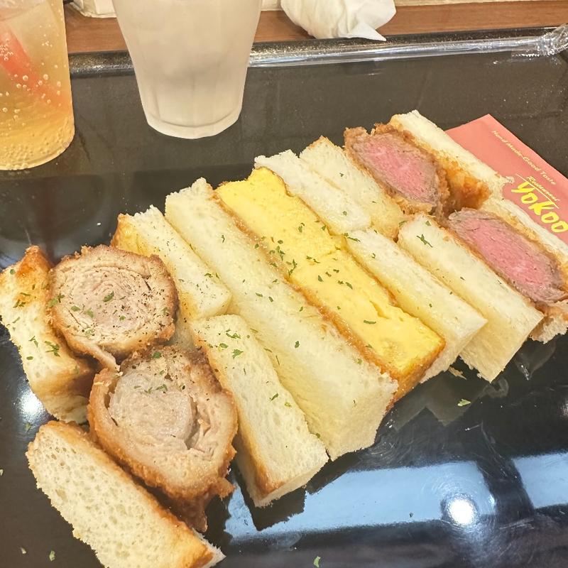 トリプルサンド(Restaurant YOKOO 大阪あじめぐり店)