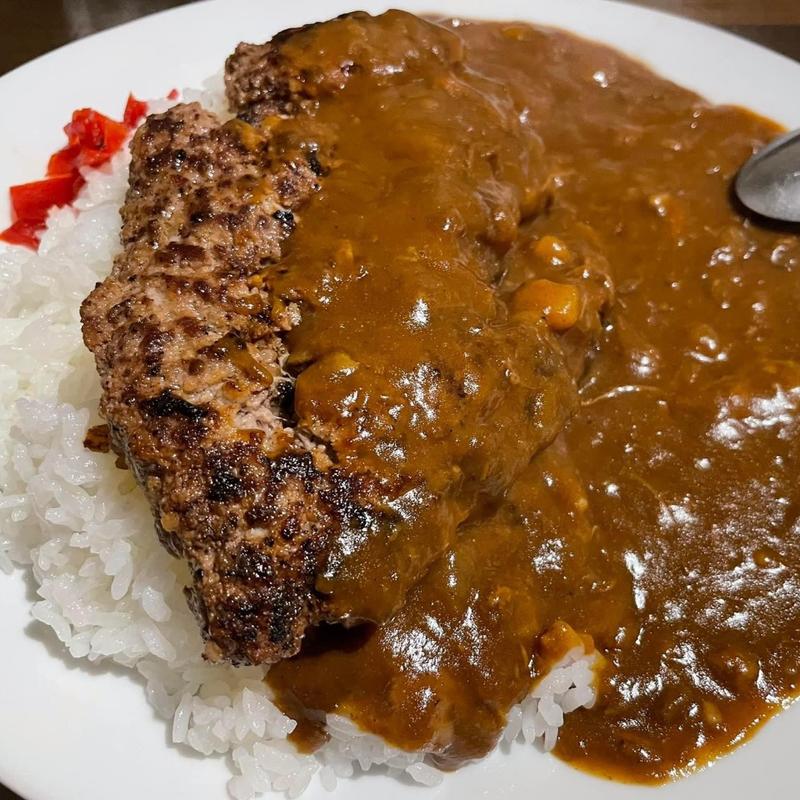 ハンバーグカレー400g(牛舎)