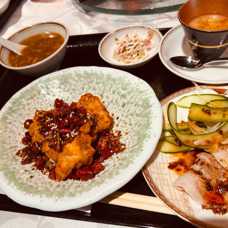 プリフィックスランチセット(Gold Fin 過門香 新橋店)