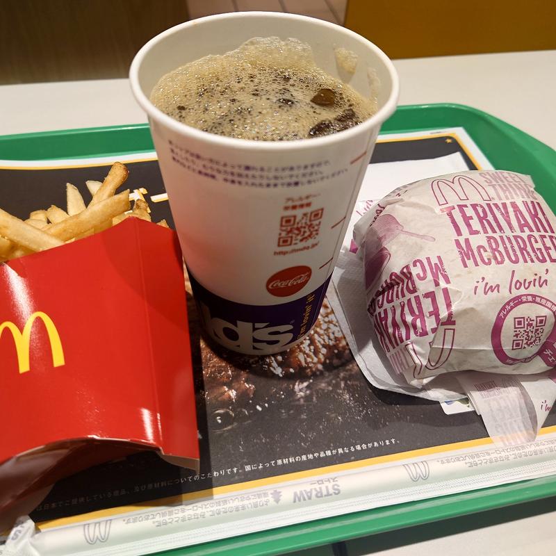 テリヤキマックバーガー(セット)(マクドナルド 甲府和戸店 )