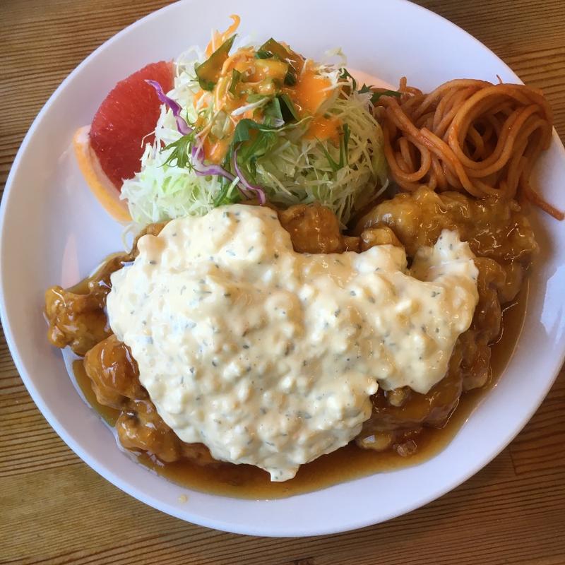 チキン南蛮定食(竜宮ラーメン )