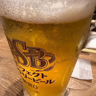 生ビール(にんにく焼肉 プルシン 三軒茶屋店)