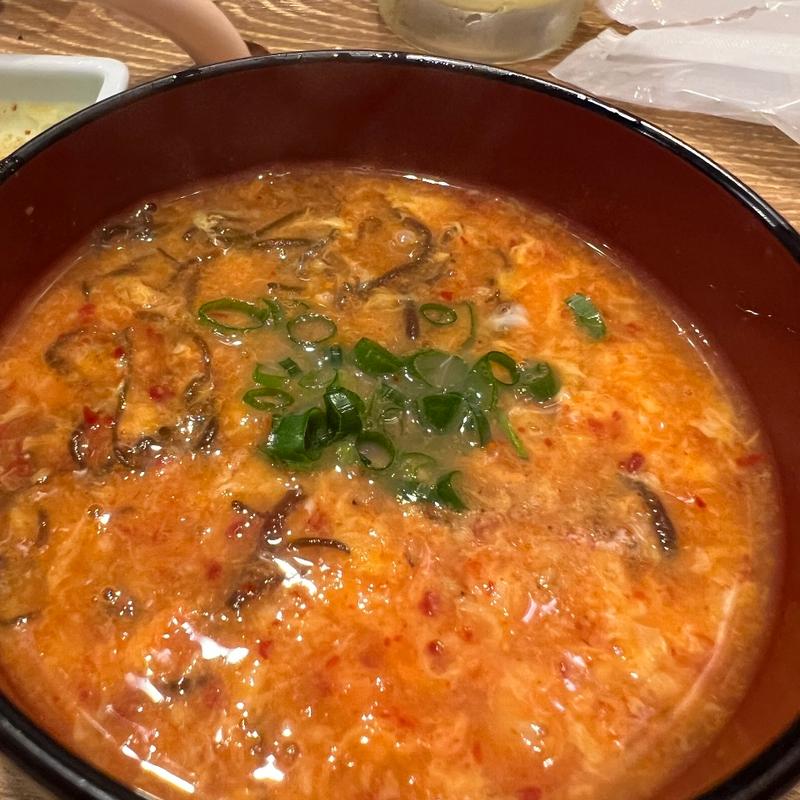 もずくチゲスープ(にんにく焼肉 プルシン 三軒茶屋店)