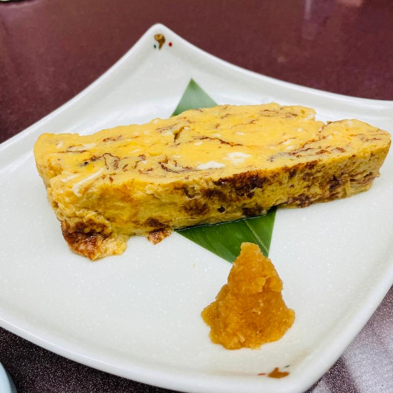 名物厚焼き玉子(橋本家 レイクタウン店)