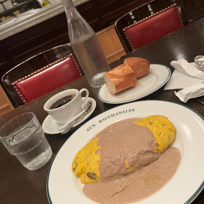 本日のオムレツ(AUX BACCHANALES TAKANAWA（オーバカナル 高輪）)