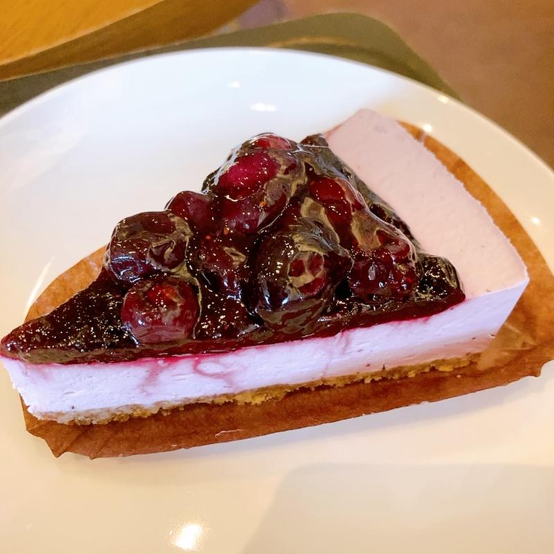 ブルーベリーレアチーズケーキ(スターバックス コーヒー 広島大宮店)
