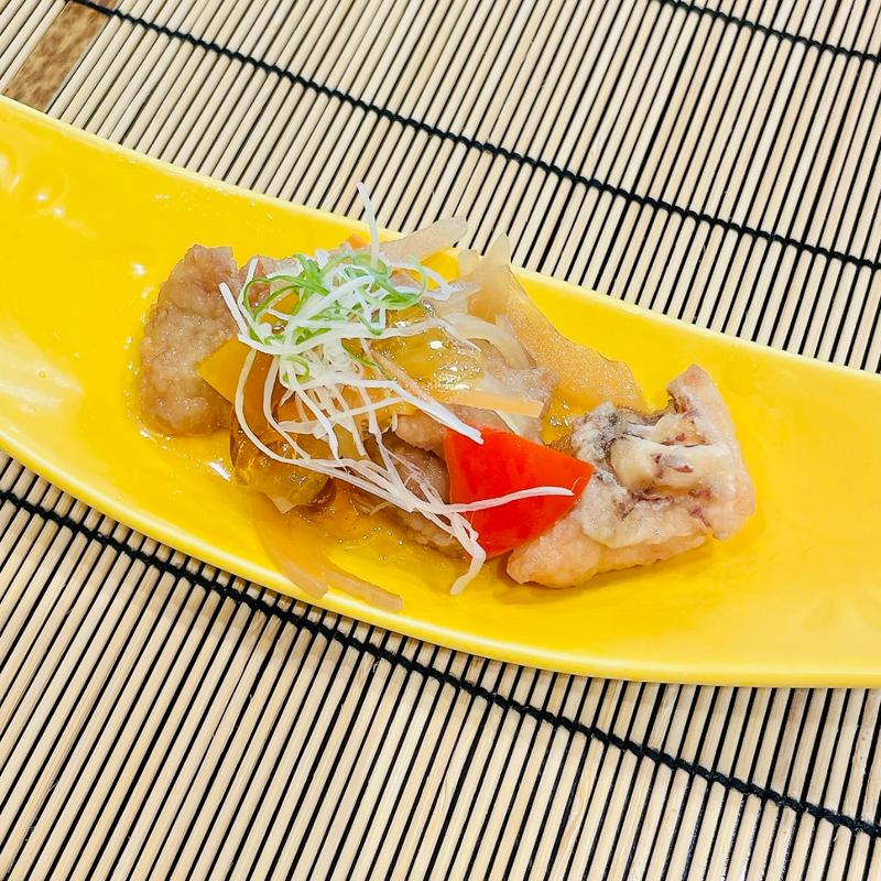 夏音　魚介南蛮黒酢ジュレ(木春堂)