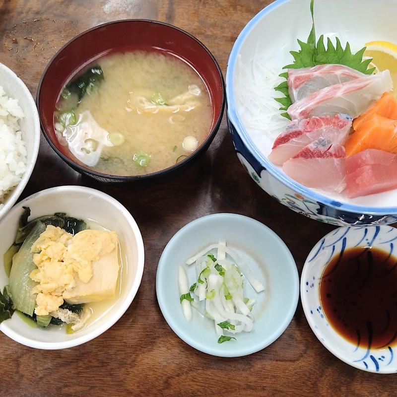 刺身定食(金時食堂)